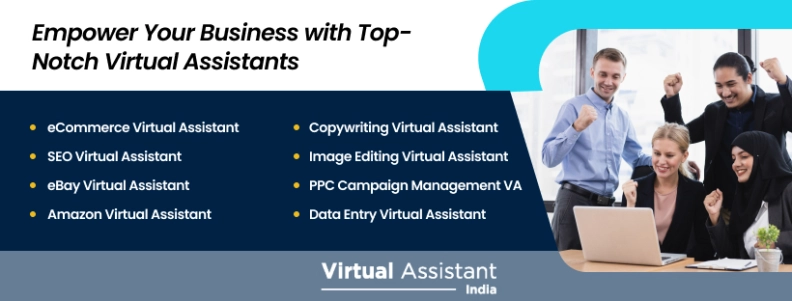 Virtual Assistant India hero image