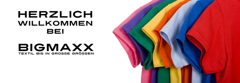 bigmaXX - Textil bis in große Gößen Heldenbild